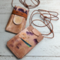 leather cell phone crossbody