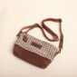 houndstooth crossbody bag