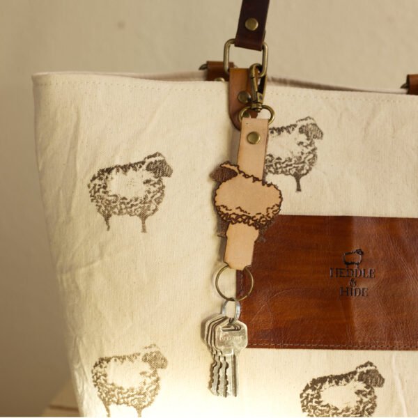 key fob on bag key fob on bag