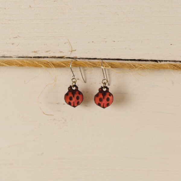 ladybug dangle hanging ladybug dangle hanging