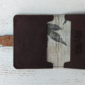 leaf print wallet